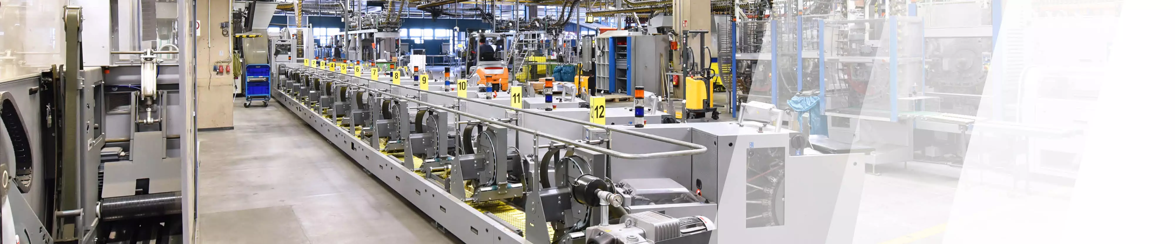 Blick in eine Fertigungsstätte